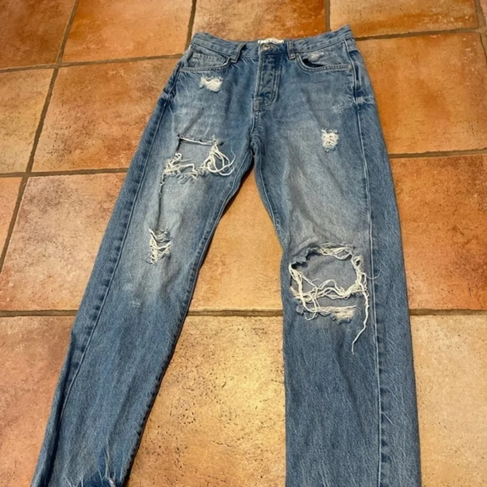We The Free button fly destroyed jeans - Picture 2 of 5